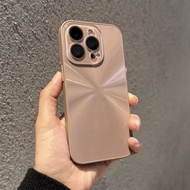 Electroplated CD Pattern Aurora Dazzling Color Casing Back Cover for IPhone 16 15 14 13 12 11 Pro Ma