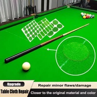 MARLY 20 Pcs Pool British Billiard Cloth Repair Stickers Black Cloth Snooker Spots Snooker Pool Acce