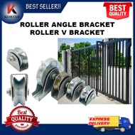 (50mm-100mm) Roller angle bracket/V-groove with bracket roller/ V roller for sliding gate