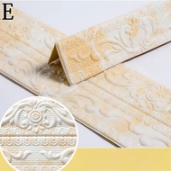 1 Roll Ceiling Decoration Strip Self-Adhesive Antifouling Wall Trim Line 3D Easy Installation Skirti