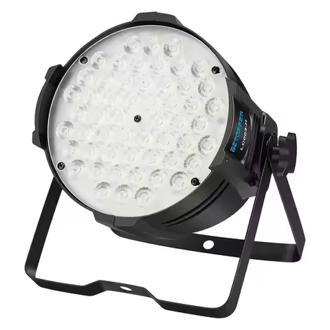 Stage Light DJ Washing Strobe Lights for Parties 54 LED Super Bright DMX512 White Off White 5000 Lum