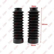 1Pair Motorcycle Front Fork Shock Absorber Dust Cover Rubber Protector For Honda CB400ss CB400 SS CB