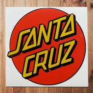 Santa Cruz Circle Sticker