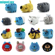 MIQUEL Bugcat Capoo Keychain, Bag Charm Blue Cat Toy Bugcat Pendant, Lovely PP Cotton Multiple Style