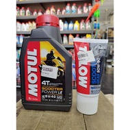 ENGINE OIL SCOOTER MOTUL SAE 5W40 WITH GEAR OIL