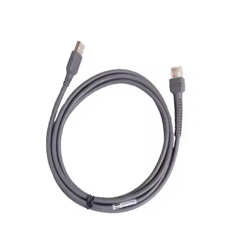 10pcs/lot New 2M USB to RJ45 Scanner Cable For Symbol LS2208 LS1203 LS4208 DS6708 Bar code Scanner S