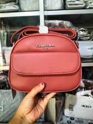 Tas Wanita Warna Merah Muda Pink Series Selempang Jinjing Bahu Sophie Martin Paris Delion Liana Cand