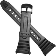 Genuine Casio Watch Band Black Rubber Strap 10076822 W-96H-1A W-96H-1B W-96H-2A W-96H-3A W-96H-4A2 W