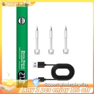 510 Thread Mini Soldering Iron Kit 3 Gear Adjustable Voltage 650mAh USB Rechargeable Battery Smart P