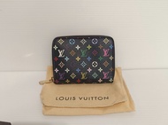 LOUIS VUITTON LV 村上隆黑彩 短夾 卡夾 皮夾 CHANEL WOC 香奈兒