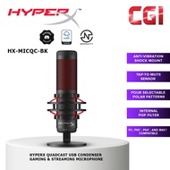 HyperX QuadCast USB Condenser Gaming &amp; Streaming Microphone For PC PS4 Mac (HX-MICQC-BK)
