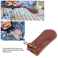 floorr Haowecib Skillet Handle Holder Camping Bowl Accessory Cover Cast Iron Cooking Gadget for Uten