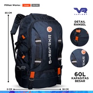 EXPLORIO - Jumbo Backpack 60L Unisex Carrier Backpack / Travel Backpack