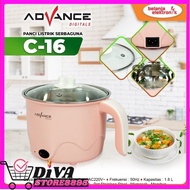 Advance Multi-Purpose Electric Pot C16 C 16 C-16 Multifunction/ C16 Multi-Purpose Warmer Steamer Coo
