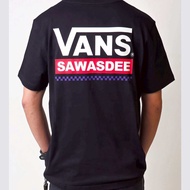 เสื้อVANS SAWASDEE T-SHIRT BLACK สินค้ามีประกันแท้