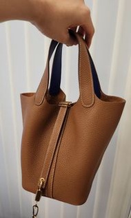 Hermes Picotin 18 金金 gold