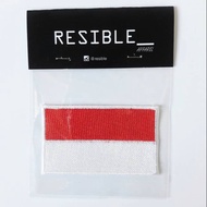 Indonesian Flag Flag patch embroidered badge emblem