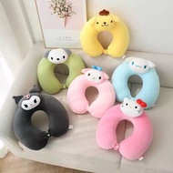 kuromi u型枕 公仔 頸枕 可拆洗 護頸 午睡枕 午睡 枕頭 office 辦公 my melody 玉桂狗 實用 日用品 肉桂狗 cinnamoroll pc狗 pochacco hello 