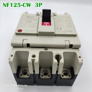 ( โปรโมชั่น++) คุ้มค่า เบรกเกอร์ MCCB รุ่น NF125CW 3P 80A 100A125A ราคาสุดคุ้ม เบรค เกอร์ ชุด เบรก เ