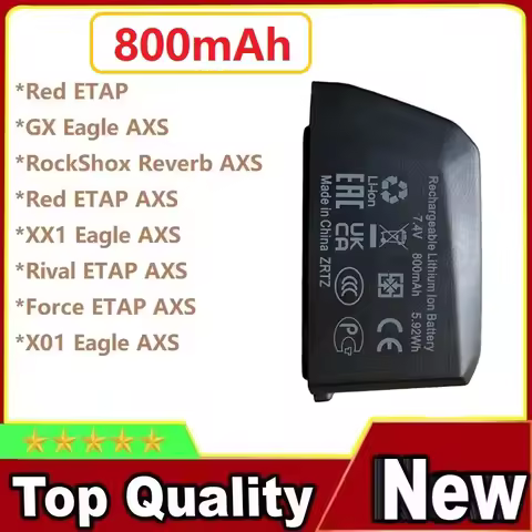 2025 Newest 800mAh for SRAM force red black axs etap Replacement Battery for BigRock