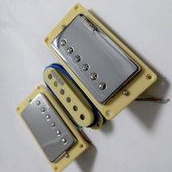 Wilkinson HSH Guitar Humbucker Pickup Alnico 5 Chrome Set 4C for L/P-Style Electric Guitar