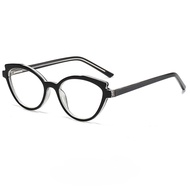 JN IMPRESSION Korean Retro Anti-blue Light Reading Glasses Core CP Imitation Plate Gradient Color Gl