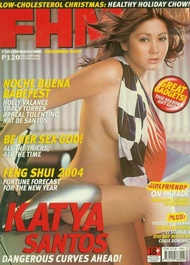 FHM Magazine December 2003 KATYA SANTOS