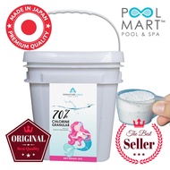 POOL MART Chlorine Powder (5kg) 70% Japan Niclon Chlorine for Swimming Pool