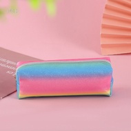 PINK RAINBOW GLITTER SAND PENCIL CASES POUCH