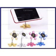 VIP Holder Magic Sucker Cell Phone Holder Pocketable 360 Degree Rotatable Multi-Angle Metal Flowers 
