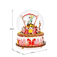 The Birthday Song 3D DIY Wooden Puzzle Music Box
