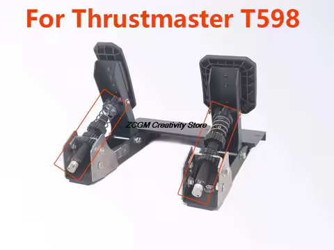 For Thrustmaster T598 Pedal Simulated racing Modification Pedal Brake Throttle Adjustable Damping MO