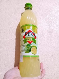 700ml PFO Lime Juice for Cooking and Refreshing Juice Made in Thailand
