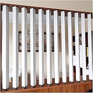 2ft/3ft/4ft/5ft/6ft/7ft/8ft Tall Aluminum Alloy Column Partitions, Privacy Screens Room Partition Po