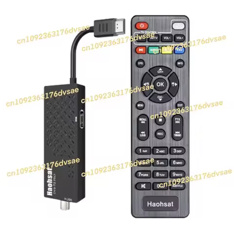 NEW Haohsat DVB-T2Pro TV Stick 4K HEVC DVB Digital Terrestrial Decoder DVB T2 TV HD Tuner H.265 WIFI