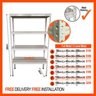 Metal Boltless Storage Rack for HDB Bomb Shelter Store Room FREE Installation