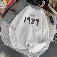 Unisex Thick Cool Digital Printing Sweater with Viral Distro Motif TS 1989 Crewneck Oversize Hoodie 