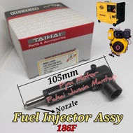 186 FIV Injektor pompa nozzle spuyer komplit Nojel assy Mesin genset solar kipor kama silent yanmar