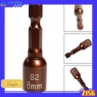 【5.29】 {}8mm  Nut Screwdriver Socket Bit Hex Shank Driver Adapter Socket Wrench