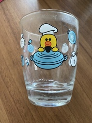 舊Le Creuset LINE friends 玻璃杯連蓋