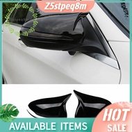 For   W205 W213 W222 Gloss Black Horned Style Side Rear View Mirror Cover Trim A0998110122 A09981102