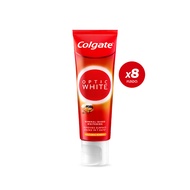 [มี 5 แพ็คให้เลือก] ยาสีฟัน คอลเกต อ๊อพติค ไวท์ โวลคานิค มิเนอรัล 100 กรัม Colgate Optic White Volca