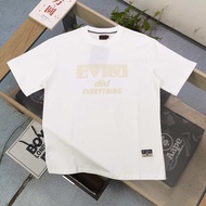 EVISU/God of Fortune 2026 Early Spring New Style Short-Sleeved T-Shirt Men Style Women Couple Style 