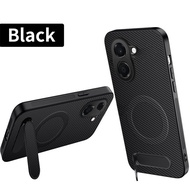 HonorX7e Phone Case Bracket Carbon Fiber Stand Holder Casing For HONOR x7e x7 E X 7E play80plus 4G 2