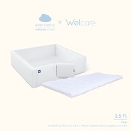 [Pre Order] Baby Castle จับคู่สุดคุ้ม คอกกั้นเด็กรุ่น Pixie มีประตู Baby Castle + Topper Welcare HC 