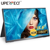 【NEW】 UPERFECT-15.6' 1080P Portable Monitor Plus Slider Sencond for MAC PS4 Xbox Switch, Video Game, PC, Phone, Laptop