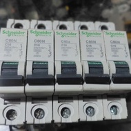 Mcb schneider c60a 16a/ 16 ampere, c16, mcb 1p 16 ampere