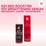G21 Red Booster Serum 10x Brightening Nano Whitening Serum Mix in Lotion Bleaching Cream Skin Care