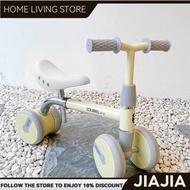 JIAJIA Height Adjustable Kids Balance Bike Baby Walker With 4 Wheels For Ages 12-36 Months Baby Chil