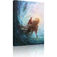 Jesus Christ Canvas Wall Art The Hand of God Poster Modern Religious HD Framed Print Painting Pictur